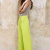 RAVEN Tailored Straight Leg Trousers In Chartreuse -Lavish Alice 12C 1e35e354 6f3a 4226 babd f39e9024a0cc