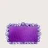 TIA Marbled Faux Pearl Box Clutch Bag In Purple -Lavish Alice LAVA240402 10