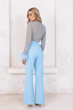 MYLA Beaded Sequin Jumpsuit In Baby Blue 13 MYLA Beaded Sequin Jumpsuit In Baby Blue -Lavish Alice myla4